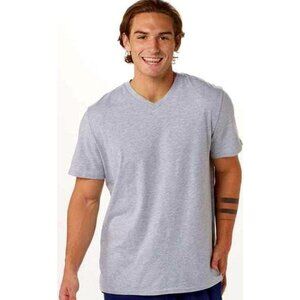 CATERPILLAR Official Men's Heather Grey Short Sleeve Tee Size Large NWT